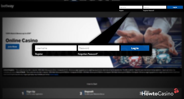 Access the Casino Using your Account Username and Password