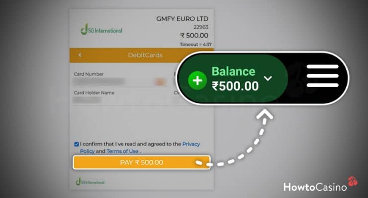 Finish the Deposit Request