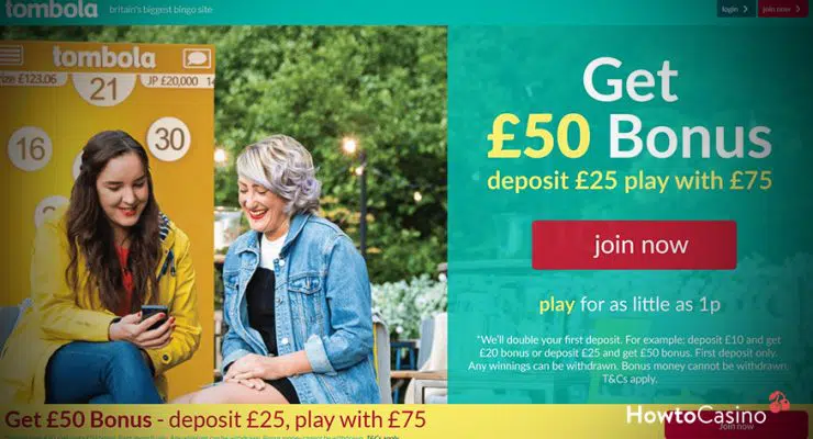 Go to tombola.co.uk
